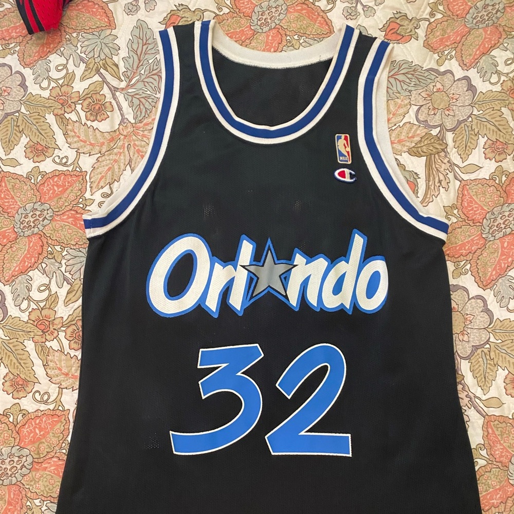 (SOLD) Shaquille O’Neal Orlando Magic Jersey